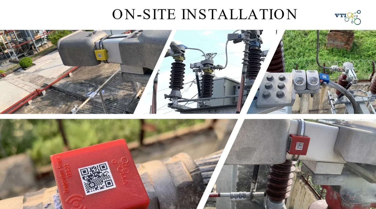 Lắp đặt thực tế tại các trạm biến áp ở Việt Nam